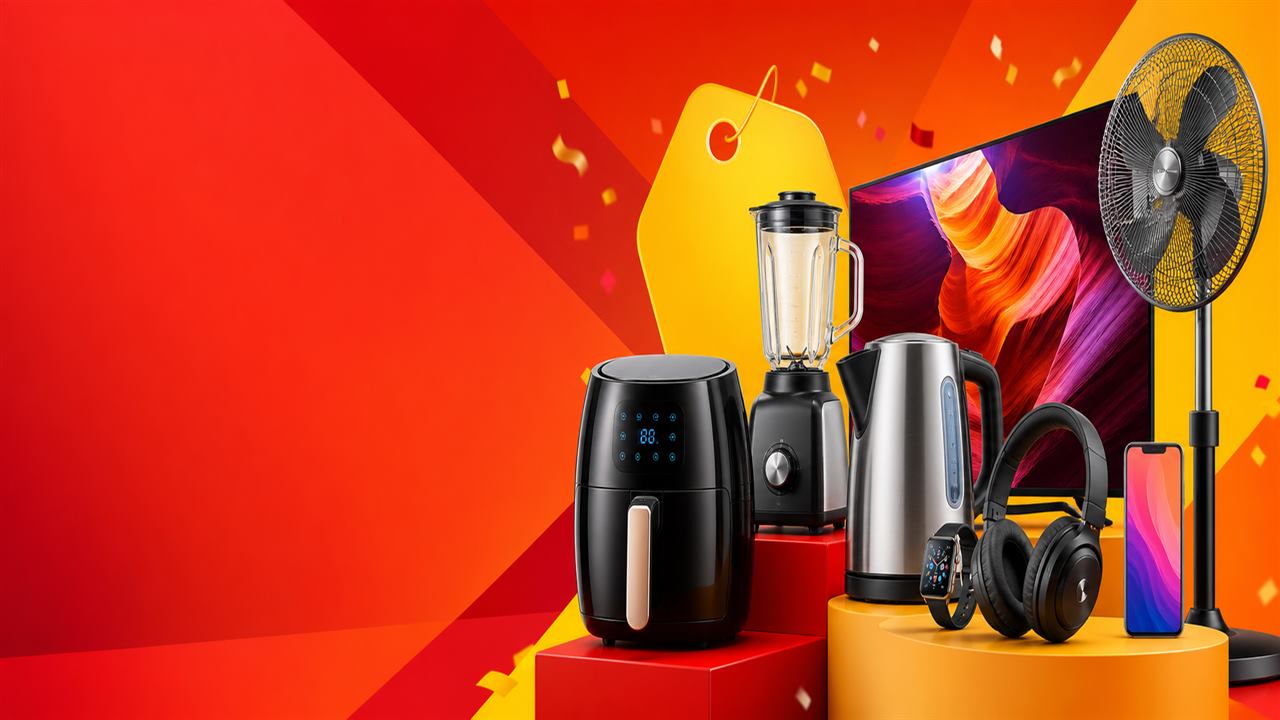 Modern household and electronics shopping at Trovia Hub